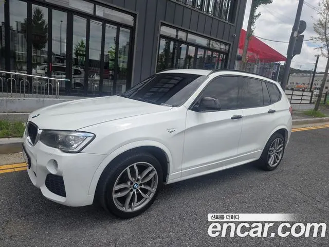 BMW X3 2017 — 155 738 км, белый, Корея — под ключ — фото 2