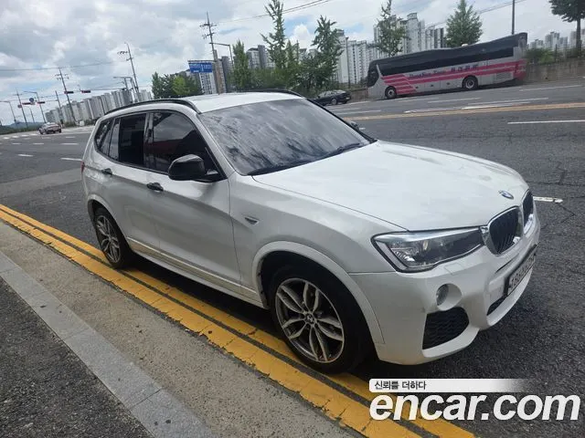 BMW X3 2017 — 155 738 км, белый, Корея — под ключ — фото 3