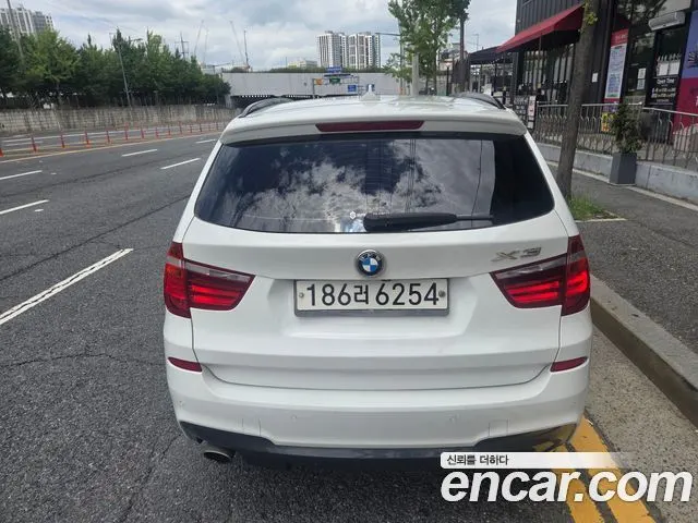 BMW X3 2017 — 155 738 км, белый, Корея — под ключ — фото 4
