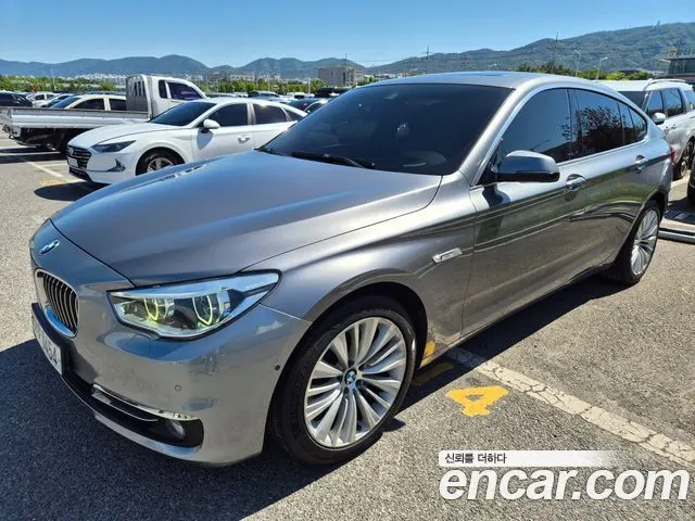 BMW 5 SERIES GT 2016 — 250 944 км, светло-серебристый, Корея — под ключ — фото 2