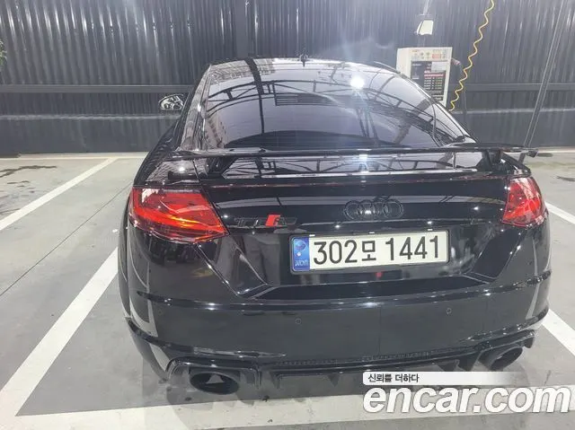 AUDI TT 2016 — 213 000 км, чёрный, Корея — под ключ — фото 2