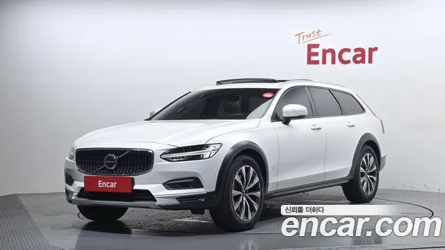 VOLVO V90 CROSS COUNTRY 2021 — 136 617 км, белый, Корея — под ключ — фото 12