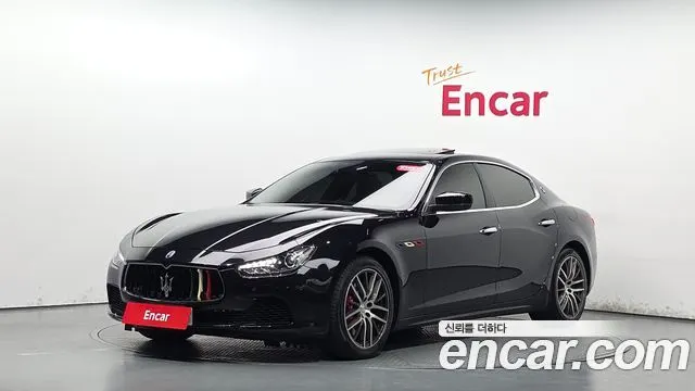 MASERATI GHIBLI — из Кореи под ключ