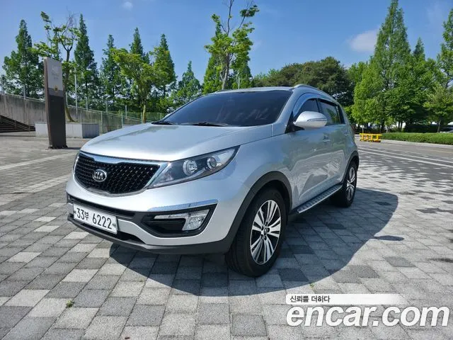 KIA SPORTAGE R 2014 — 96 572 км, Корея — под ключ — фото 1
