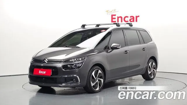 CITROEN GRAND C4 PICASSO 2019 — 41 706 км, серый, Корея — под ключ — фото 1