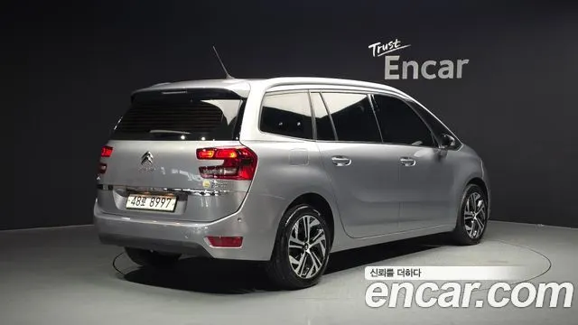 CITROEN GRAND C4 PICASSO 2019 — 66 747 км, серебристый, Корея — под ключ — фото 2