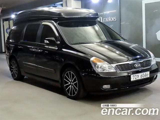 KIA CARNIVAL R 2013 — 142 182 км, чёрный, Корея — под ключ — фото 11