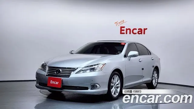 LEXUS ES350 2010 — 86 876 км, серебристый, Корея — под ключ — фото 1