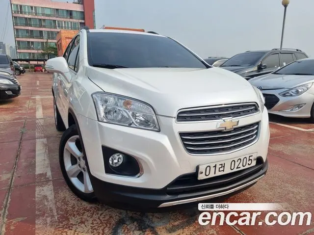 CHEVROLET TRAX 2016 — 62 997 км, белый, Корея — под ключ — фото 3