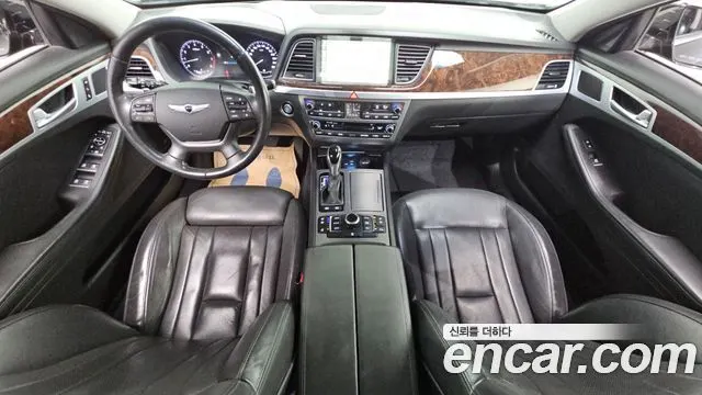 HYUNDAI GENESIS DH 2015 — 158 704 км, чёрный, Корея — под ключ — фото 7