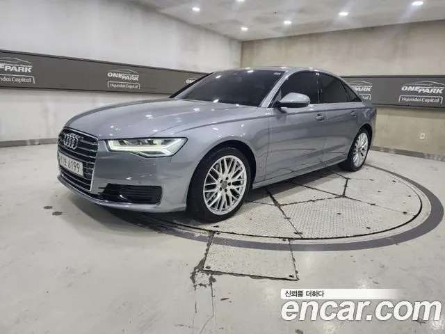 AUDI A6 2016 — 113 000 км, серый, Корея — под ключ — фото 12