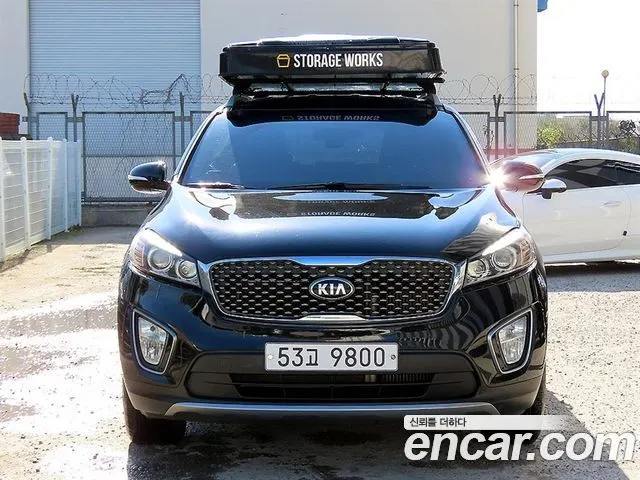 KIA SORENTO 2015 — 183 853 км, чёрный, Корея — под ключ — фото 2