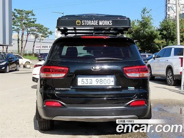 KIA SORENTO 2015 — 183 853 км, чёрный, Корея — под ключ — фото 4