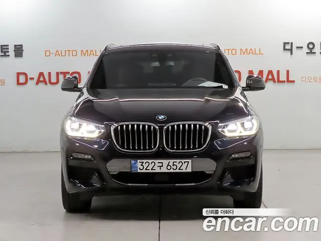 BMW X4 2021 — 90 832 км, чёрный, Корея — под ключ — фото 3