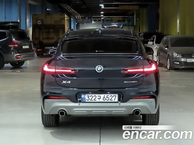 BMW X4 2021 — 90 832 км, чёрный, Корея — под ключ — фото 4