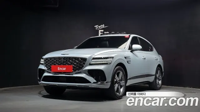 GENESIS GV80 COUPE 2024 — 10 545 км, светло-серебристый, Корея — под ключ — фото 1