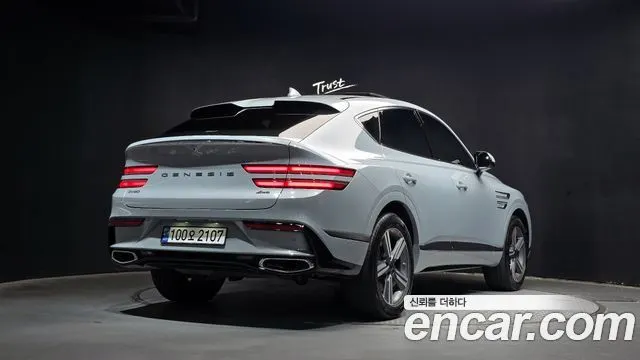 GENESIS GV80 COUPE 2024 — 10 545 км, светло-серебристый, Корея — под ключ — фото 2