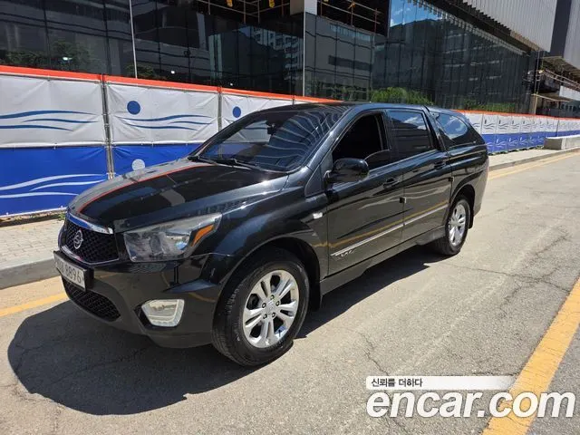 KGM KORANDO SPORTS 2016 — 166 000 км, чёрный, Корея — под ключ — фото 12