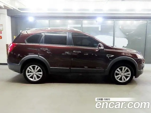 CHEVROLET CAPTIVA 2015 — 122 114 км, бордовый, Корея — под ключ — фото 3