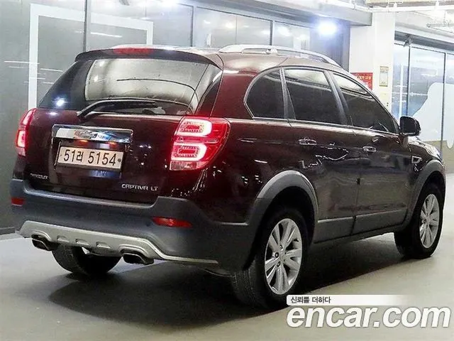 CHEVROLET CAPTIVA 2015 — 122 114 км, бордовый, Корея — под ключ — фото 4