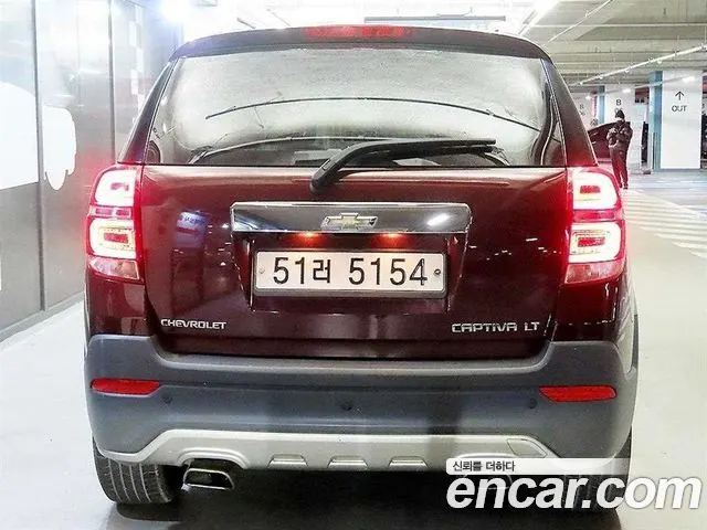 CHEVROLET CAPTIVA 2015 — 122 114 км, бордовый, Корея — под ключ — фото 5
