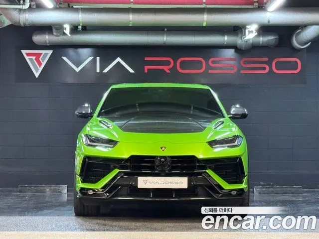 LAMBORGHINI URUS 2024 — 16 600 км, зелёный, Корея — под ключ — фото 2