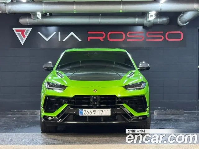 LAMBORGHINI URUS 2024 — 16 600 км, зелёный, Корея — под ключ — фото 11