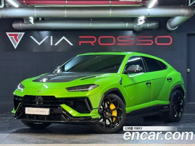 LAMBORGHINI URUS 2024 — 16 600 км, зелёный, Корея — под ключ — фото 4