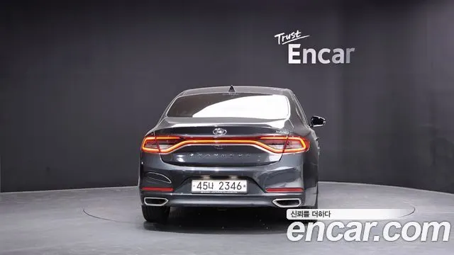 HYUNDAI GRANDEUR IG HYBRID 2019 — 99 282 км, серый, Корея — под ключ — фото 4