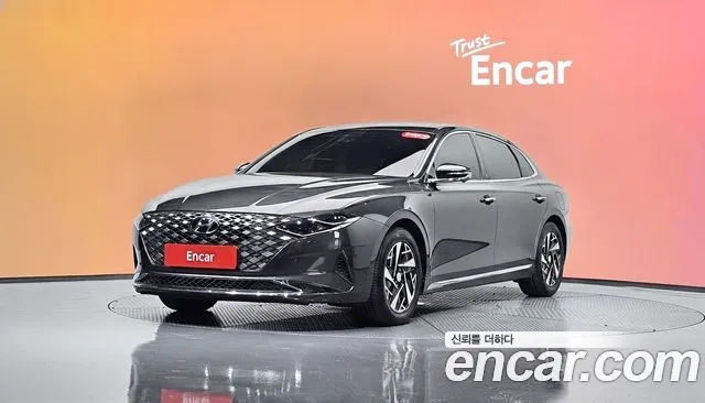 HYUNDAI GRANDEUR IG HYBRID 2022 — 107 552 км, серый, Корея — под ключ — фото 2