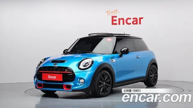 MINI COOPER S 2019 — 78 382 км, синий, Корея — под ключ — фото 1