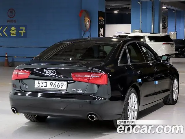 AUDI A6 2015 — 148 490 км, чёрный, Корея — под ключ — фото 4