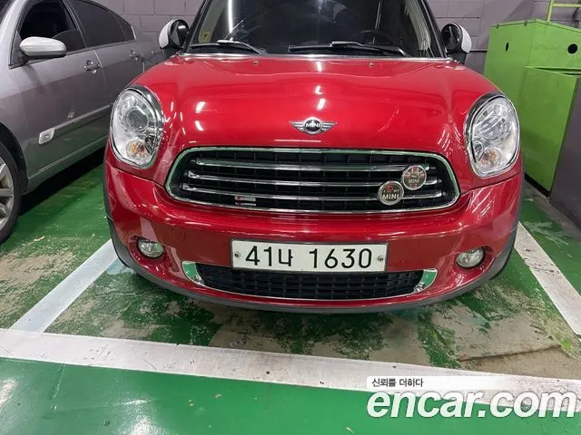 MINI COOPER D COUNTRYMAN 2014 — 171 000 км, красный, Корея — под ключ — фото 10