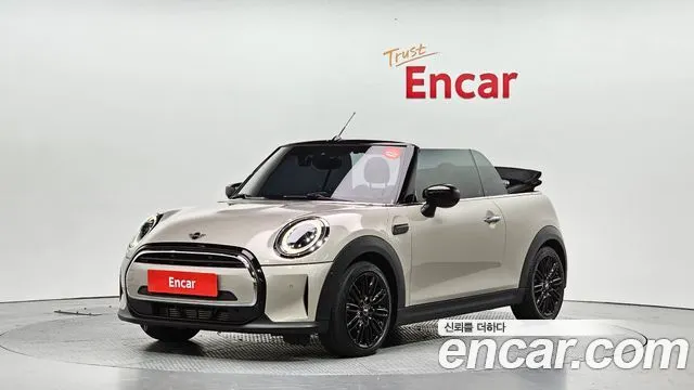 MINI COOPER CONVERTIBLE 2024 — 59 042 км, светло-золотистый, Корея — под ключ — фото 1