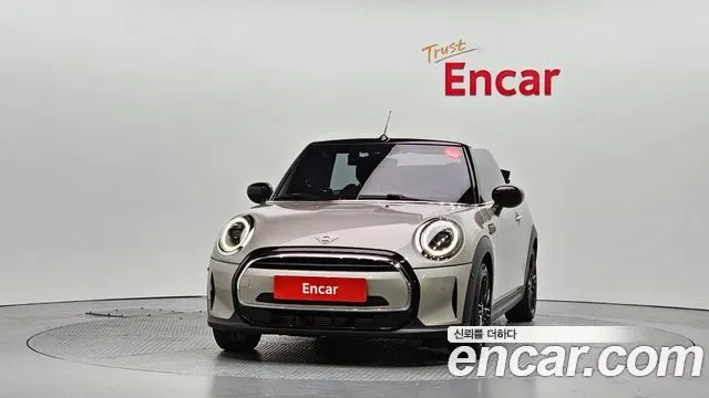 MINI COOPER CONVERTIBLE 2024 — 59 042 км, светло-золотистый, Корея — под ключ — фото 3