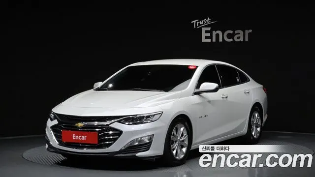 CHEVROLET MALIBU 2019 — 48 345 км, белый, Корея — под ключ — фото 1