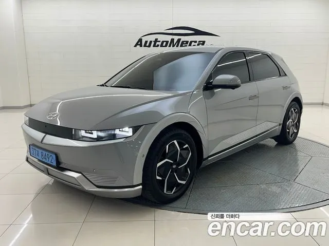 HYUNDAI IONIQ 5 2022 — 37 279 км, серебристо-серый, Корея — под ключ — фото 2