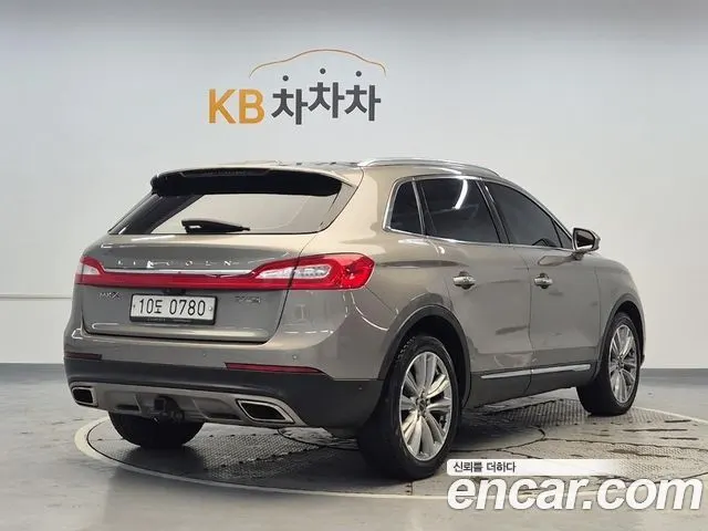 LINCOLN MKX 2016 — 146 891 км, светло-золотистый, Корея — под ключ — фото 3
