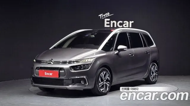 CITROEN GRAND C4 PICASSO 2018 — 57 511 км, серый, Корея — под ключ — фото 1
