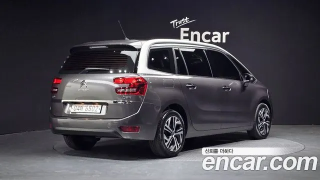 CITROEN GRAND C4 PICASSO 2018 — 57 511 км, серый, Корея — под ключ — фото 2