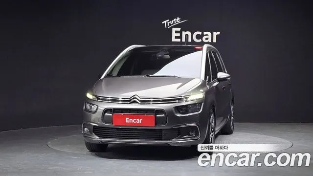 CITROEN GRAND C4 PICASSO 2018 — 57 511 км, серый, Корея — под ключ — фото 3