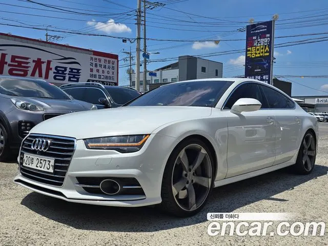 AUDI A7 2016 — 229 550 км, белый, Корея — под ключ — фото 11