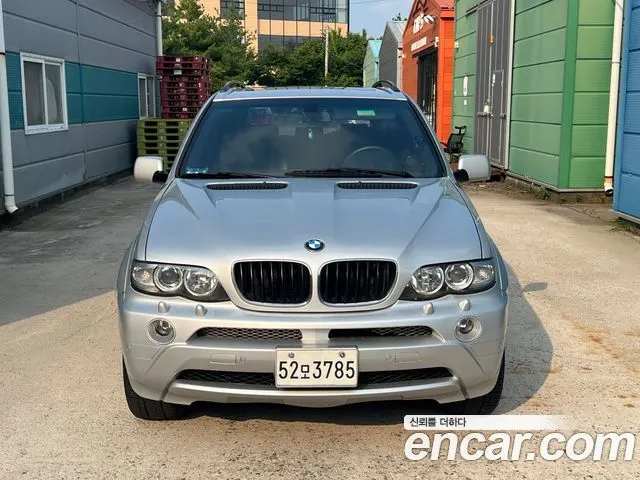 BMW X5 2006 — 84 500 км, серебристый, Корея — под ключ — фото 12