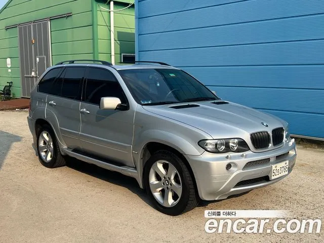 BMW X5 2006 — 84 500 км, серебристый, Корея — под ключ — фото 3