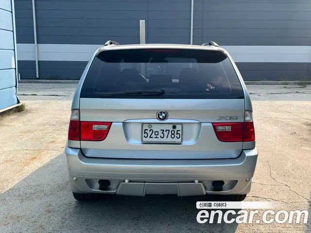 BMW X5 2006 — 84 500 км, серебристый, Корея — под ключ — фото 4