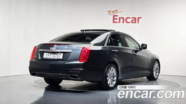 CADILLAC CTS 2015 — 94 539 км, серый, Корея — под ключ — фото 2