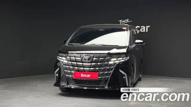 TOYOTA ALPHARD 2025 — 31 834 км, чёрный, Корея — под ключ — фото 3