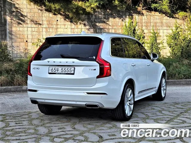 VOLVO XC90 2017 — 112 400 км, белый, Корея — под ключ — фото 2