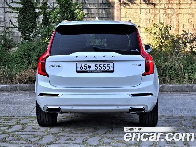 VOLVO XC90 2017 — 112 400 км, белый, Корея — под ключ — фото 4