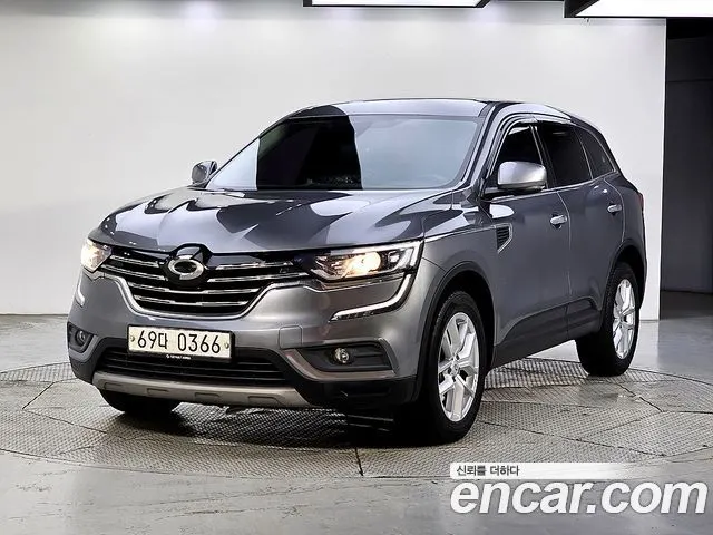 RENAULT KOREA QM6 2017 — 102 140 км, серый, Корея — под ключ — фото 11